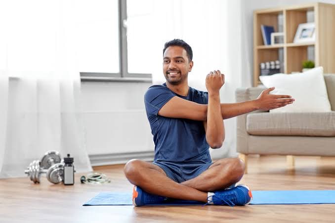 Guided physiotherapy exercise at home